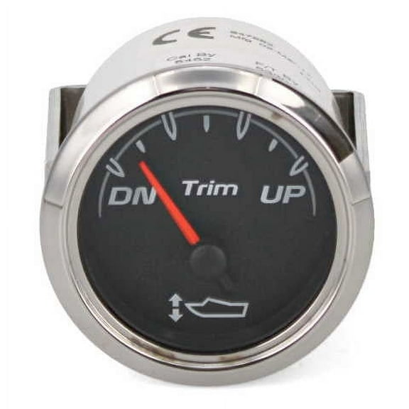 Beede Boat Trim Gauge 947982 | Ranger Mercury 2 Inch Black 2030461