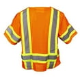 thumbnail image 2 of Cordova VB3200FRXL Type R, Class III, Limited FR, 5-Point Breakaway Vest, Orange Mesh, Clear Radio Pocket/Badge Holder, Chest Pocket, Two Inside Lower Pockets, Two-Tone Reflective Tape, X-Large, 2 of 2