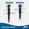 thumbnail image 4 of Maxpeedingrods Coilovers Lowering Suspension Kit for Nissan Z34 370z 09+ Coupe / Roadster Fits select: 2009-2013 INFINITI G37, 2013-2014 NISSAN 370Z BASE/TOURING/NISMO, 4 of 8