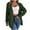 Army Green, variant on ATOYSOY Open Front Shackets Winter Loose Jackets with Pockets for Women Casual Sweaters Coat Knitted Tops Cardigans Long Sleeve Outwear Lightweigt Workout Trendy Green L