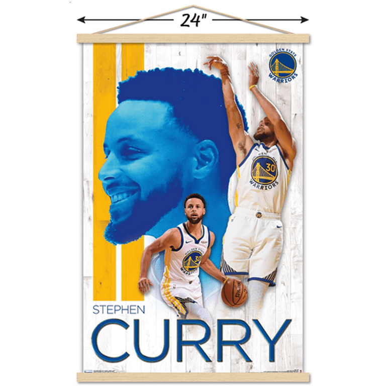 NBA Golden State Warriors - Stephen Curry 19 Wall Poster with