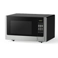 thumbnail image 3 of Black+Decker 900 Watt 0.9 Cubic Feet Counter Microwave Oven, Stainless Steel, 3 of 12