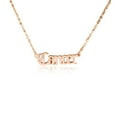 thumbnail image 2 of Minnieouse Letra inglesa doce signos del zodiaco constelaciones tema collar del zodiaco Ins colgante cómodo único oro rosa Ropa, zapatos y accesorios Miscelánea cáncer Minnieouse AP009332-08, 2 of 6