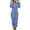 Blue, variant on beishanbush Clothing Women Onesises Under $10 Women's Artificial Wool Long Sleeve Pajamas Casual Solid Color Zipper Loose Hooded Jumpsuit Pajamas Casual Winter Warm Rompe Cute Ears Sleepwear