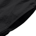 thumbnail image 7 of Wensltd Women Casual Shorts Solid Elastic Drawstring Waist Side Pockets Split Hem Lightweight Summer Everyday Shorts, 7 of 7
