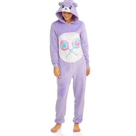 Women's and Women's plus care bears share bear union suit