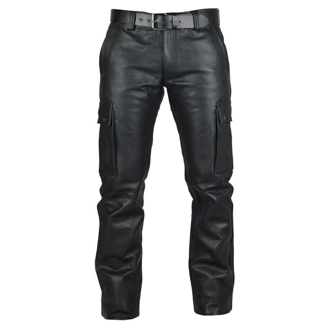 Ketyyh-chn99 Cargo Pantalon Homme Mode Automne Long Rétro Gothique Ajusté Pantalon Homme Pantalon Hiver Automne Punk Décontracté Pantalon Homme Noir,3TG