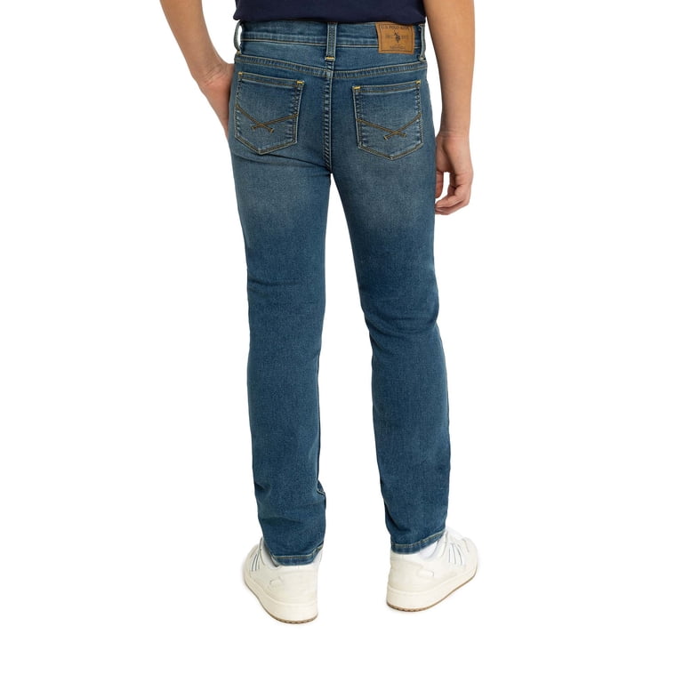 U.S. Polo Assn. Boys Skinny Knit Denim Jean photo 5