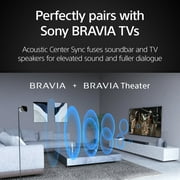 Sony BRAVIA Theater Bar 8 Sound Bar Surround Sound Home Theater with 11 speakers, Dolby Atmos/DTS:X HT-A8000