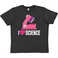 thumbnail image 3 of Inktastic I Love Science Future Scientist Girls Youth T-Shirt, 3 of 5