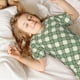 thumbnail image 5 of Balery Daisy Plaid Green Conjunto de Pijama Infantil de Manga Corta con Estampado – Ropa de Dormir de Algodón Suave-Medium, 5 of 6