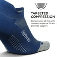 thumbnail image 4 of Feetures Elite Light Cushion No Show Tab Ankle Socks - Sport Sock with Targeted Compression - Nighttime Blue, S (1 Pair), 4 of 6