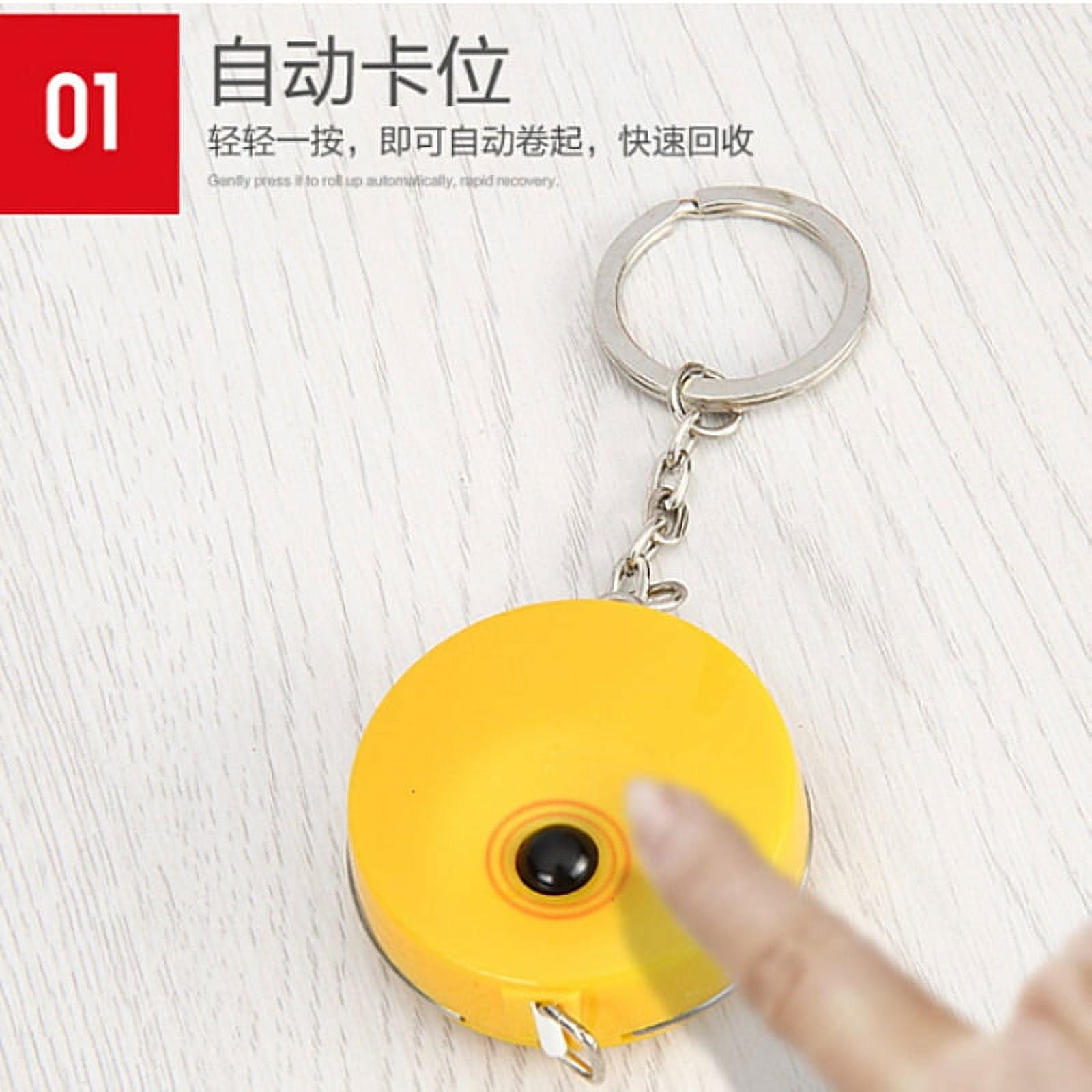 1 0PCS Tape Measure 150cm/60 inch Push Button Measuring Soft Retractable for Sewing Accessories Double-Side Tailor Cloth Ruler