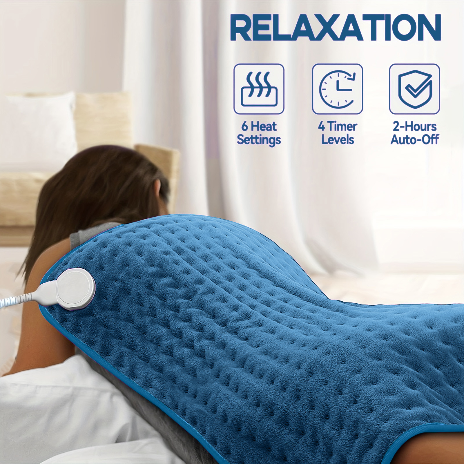 InfLuvRealm Extra Large Electric Heating Pad 20x24 photo 4