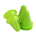 thumbnail image 1 of Greeniant 10 unids/lote de marcadores de plástico para patines, conos de entrenamiento de fútbol ligeros, barrera de marcado para patinaje, Gimnasios en casa Rojo, 1 of 6