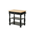 thumbnail image 5 of Newboti Furniture Black Kitchen Island 70233, 5 of 6