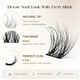 thumbnail image 3 of Eyelash Clusters BEFER Lash, 120 unidades, rizo 3D, 10-16 mm, Vigor ZE02, 3 of 6