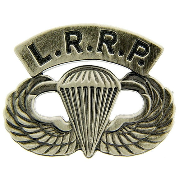 Eagle Emblems P14922 Wing Pin - Army Paratrooper, L.R.R.P. - Pewter - 1.25 in.