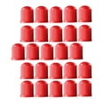 thumbnail image 1 of 25 tapones universales para válvulas de neumáticos de coche, aptos para decoración de válvulas de vehículos. Rojo, 1 of 8