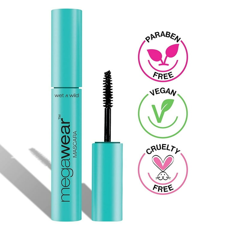Wet n Wild Enhance and Define Megawear Mascara 0.24 Fl Oz with Soy 