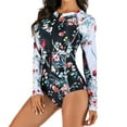 thumbnail image 3 of Soidarity Traje de baño para mujer Traje de baño de buceo Traje de surf de manga larga, L Traje de baño METRO Soidarity OD001504-02, 3 of 5