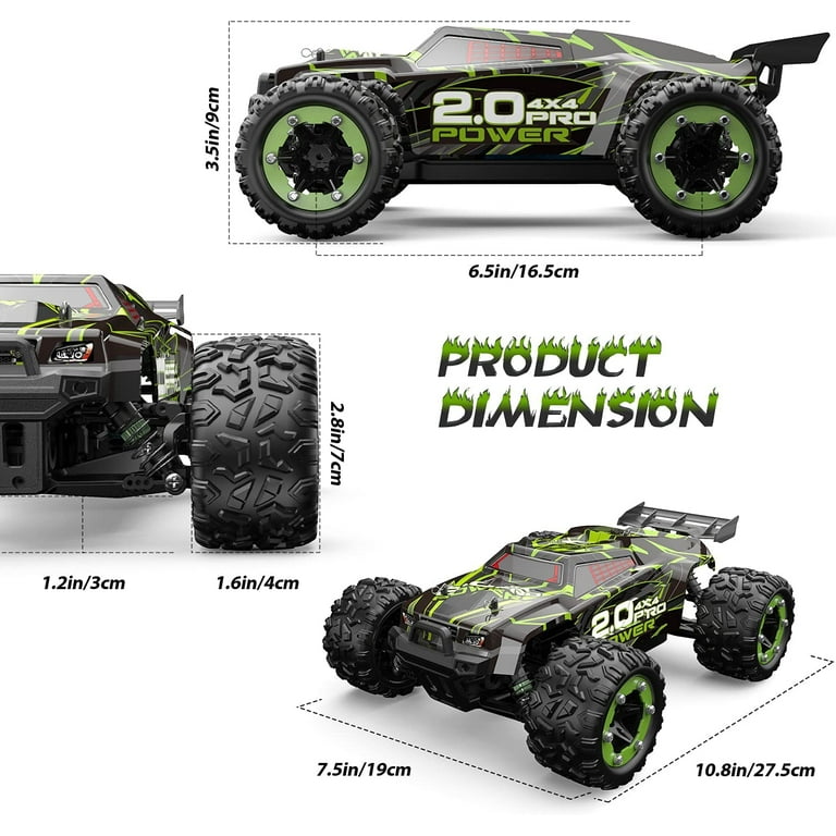 DEERC RC Car 60KM H High Speed Hobby Grade RC Car for Adults 4WD 1