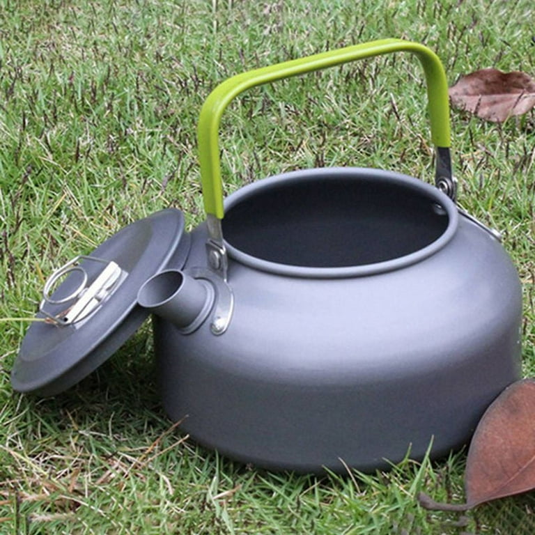 AkoaDa Portable Lightweight Water Kettle Teapot Coffee Pot Outdoor Hiking  Camping Survival Teapot 