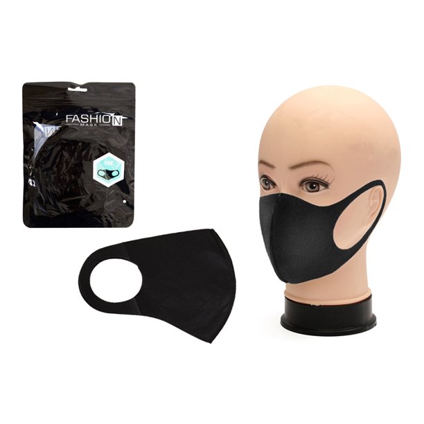 Black 3D Fashion Mask B) Reusabale - Walmart.com