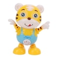 thumbnail image 1 of Robot De Forma Linda, Robot De Juguete Para Niños Con Diseño De Tigre De Música Interesante Móvil Electrónico Con Iluminación Para El Período Preescolar Cergrey Kids Singing Robot, 1 of 8