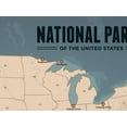 thumbnail image 3 of Best Maps Ever US National Parks Map 18” x 24” Poster, 3 of 3