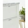 thumbnail image 2 of Amerock Streamline II 1-3/4 inch (44mm) Length Polished Chrome Cabinet Finger Edge Pull, 10 Pack, 2 of 4