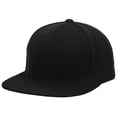 thumbnail image 2 of Pacific Headwear Premium P-Tec Flexfit Cap Es342 Black S/M, 2 of 2