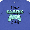 thumbnail image 4 of Inktastic Mom's Gaming Buddy- Aqua Controller Youth T-Shirt, 4 of 5