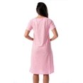 thumbnail image 3 of Just Love Women's Nightgown Sleep Dress - Soft and Comfortable Short Sleeve Sleepwear, 3 of 3