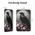thumbnail image 5 of Crow Raven Flowers Full Moon Black Acrylic Fridge Magnets Decorative Refrigerator Magnets for Kitchen Office Whiteboard Locker, 5 of 8