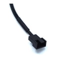 thumbnail image 4 of MasteelfCA 3Pc USB to 4Pin Fan Adapter Cables 4Pin Computer PC Fan Power Cable Connector Adapter Connect (Black), 4 of 8