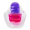 Swimways Dry Float Translucent Zero Gravity Positioning Pool Lounger with Cupholder, Orchid