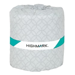 - Highmark® 100% Recycled 2-Ply Bath Tissue, White, 336 Sheets Per Roll, Case Of 48 Rolls