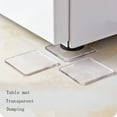 thumbnail image 4 of Anti-Vibration Pads Cozival Anti-Vibration Pads - Heavy-Duty Furniture Protectors for Chairs/Washing Machines | Noise-Canceling Rubber Feet - Prevents Floor Scratches & Sliding, Clear, 4 of 9