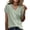 Green, variant on WULMLEO Sleeve Blouse for Women V-Neck Casual Tops for Everyday Outfits Army Green M