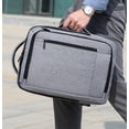 thumbnail image 4 of Mochila para portátil, bolsa antirrobo para el trabajo con puerto de carga USB, mochila de viaje de negocios para hombres, mochila escolar impermeable para niños y adolescentes., 4 of 5