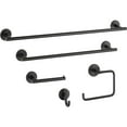 thumbnail image 3 of Delta Trinsic 30" Towel Bar, Matte Black, 3 of 7