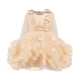 thumbnail image 1 of Odeerbi 1-9 Años Niñas 3D Mariposa Tul Vestido de Manga Larga Ruffle Alto Vestido de Princesa Bajo Para La Fiesta de Boda Cumpleaños, 1 of 9