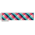 thumbnail image 2 of Ambesonne Geometric Fabric by the Yard Upholstery, Diagonal Grid Rhombuses, 2 Yards, Multicolor, 2 of 4