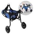 thumbnail image 3 of Adjustable Hind Leg Disabled Pet Dog Mobility Aid Light Trolley Tools Wheelchair Pet Legs Walk Rehabilitation O1c1 ShopWise Round, 3 of 9