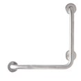 thumbnail image 1 of CSI Bathware BAR-VR18-TW-125-PN Vertical Angle Grab Bar, Satin Peened, 1 of 2