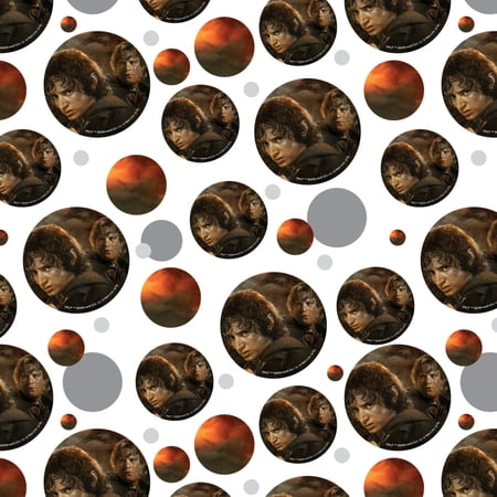 The Lord of the Rings Frodo and Sam Characters Premium Gift Wrap Wrapping Paper Roll