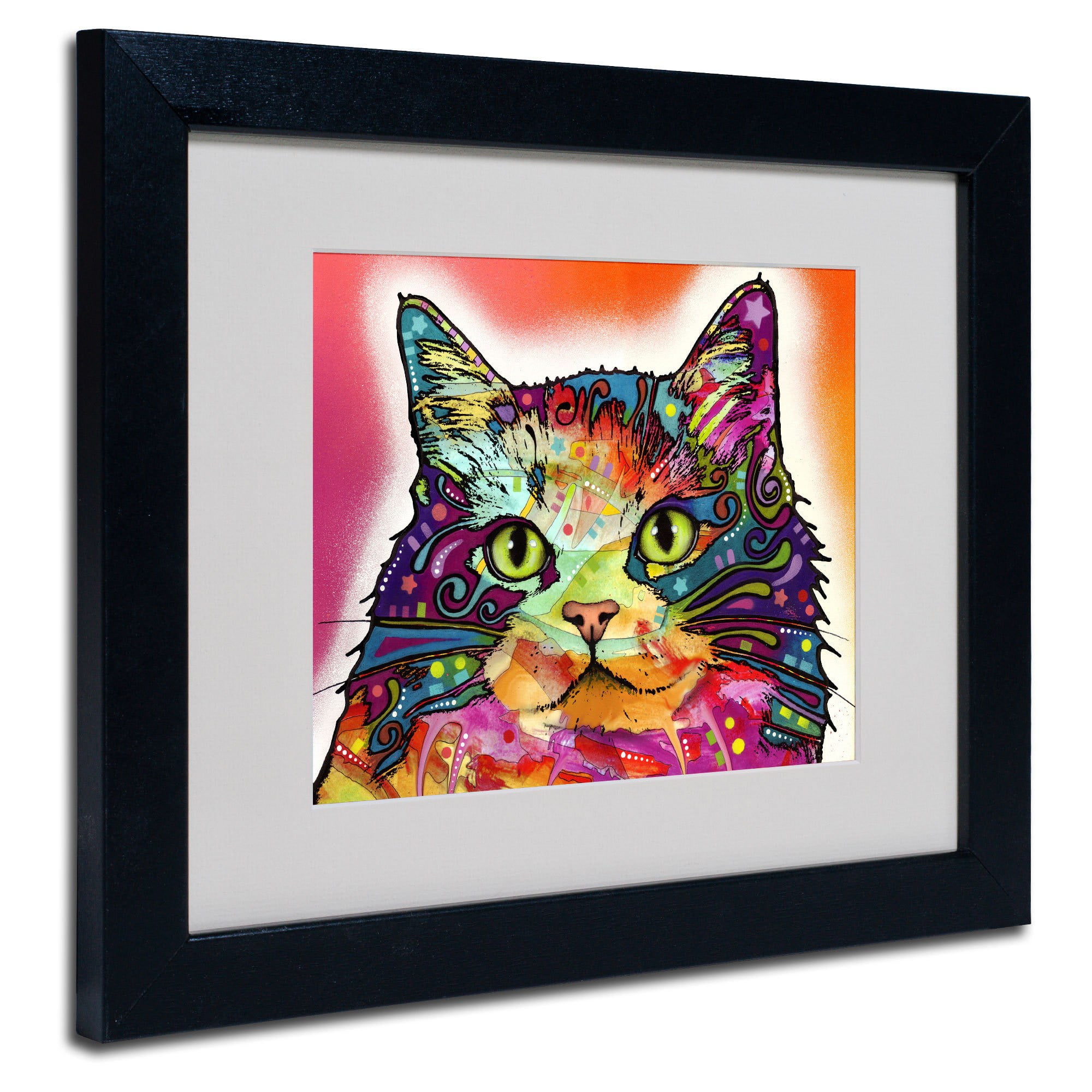 Trademark Fine Art "Ragamuffin" Canvas Art by Dean Russo, Wood Frame