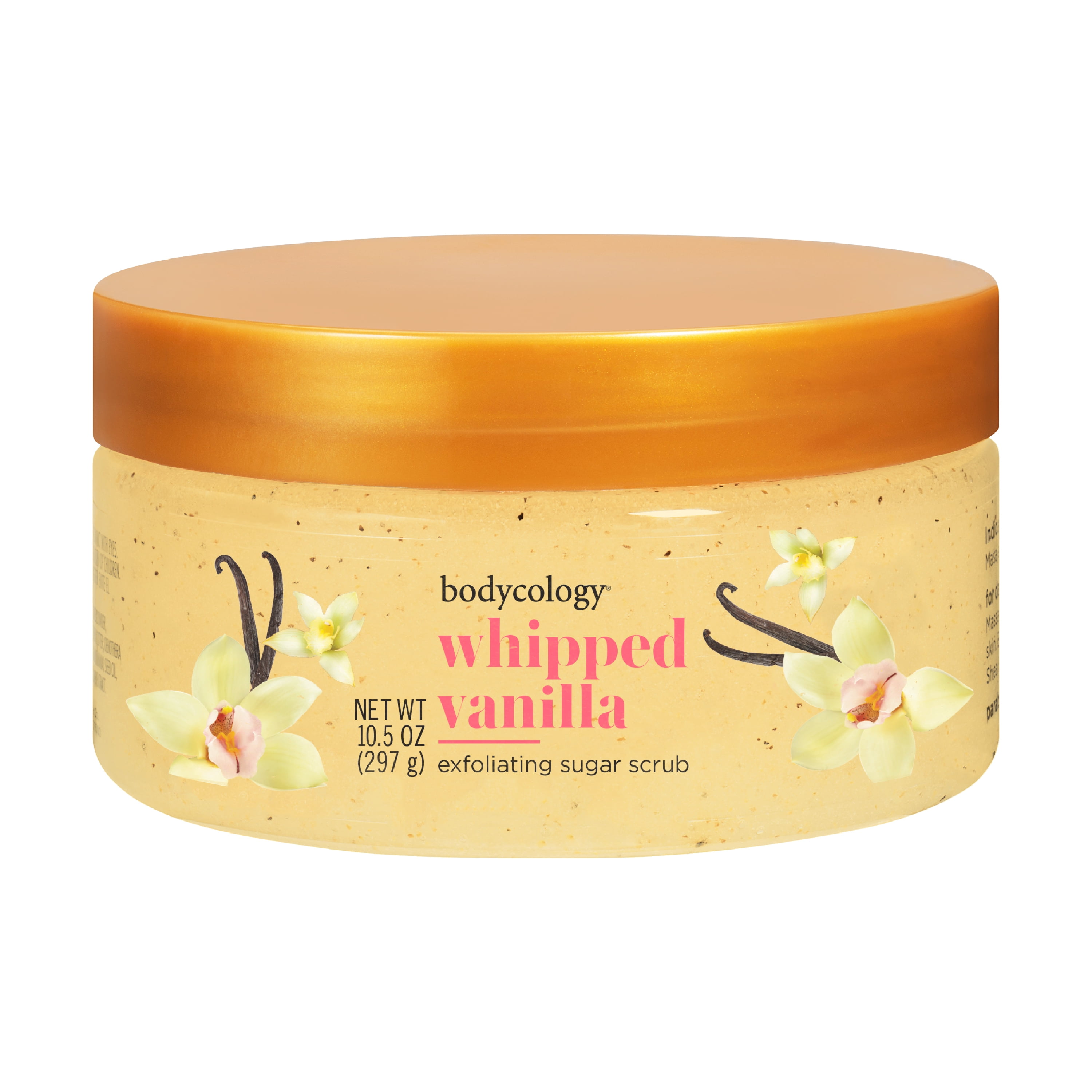 Bodycology Whipped Vanilla Shea Butter Body Cream & Bodycology Whipped Vanilla Exfoliating Sugar Scrub Bundle