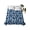 Denim Blue White, variant on Twin Flat Sheet Only Countryside Dwarfs on Retro Wood Soft Microfiber Cooling Bedding Sheets Coffee Time Words Flat Bed Sheet